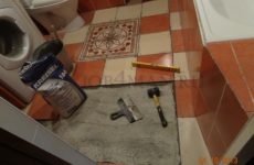 Укладка плитки на тёплый пол — инструкция с фото
